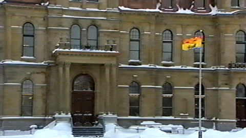 L'édifice de l'Assemblée législative du Nouveau-Brunswick