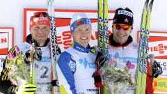 Tobias Angerer, Sami Jauhojaervi et Alex Harvey