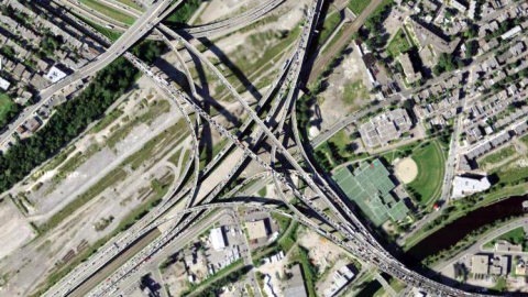 Échangeur Turcot à Montréal