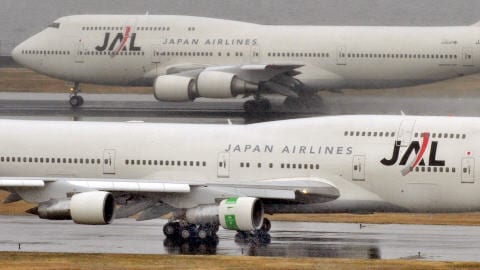 Boeing de Japan Airlines