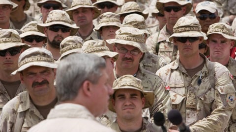 Stephen Harper en Afghanistan