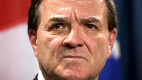 Le ministre des Finances, Jim Flaherty