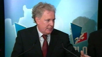 Le premier ministre du Québec, Jean Charest