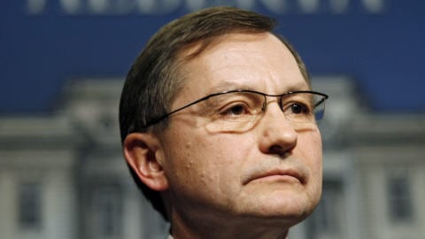 Le premier ministre albertain Ed Stelmach