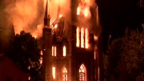 L'église Saint-Paul d'Aylmer a été réduite en cendre.