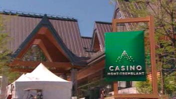 La devanture du Casino de Mont-Tremblant