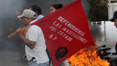 Des partisans du président déchu