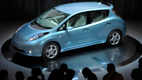 La Leaf, première voiture entièrement électrique de Nissan