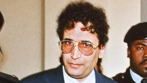 L'auteur de l'attentat de Lockerbie, Abdelbasset Al-Megrahi en 1992