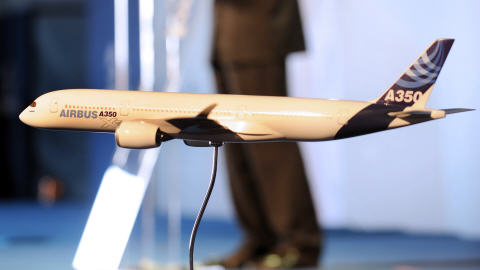 La maquette du futur gros porteur