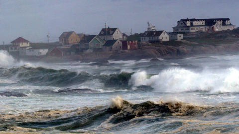 Peggy's Cove, en Nouvelle-Écosse, le 23 août 2009
