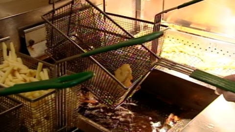 Une friteuse