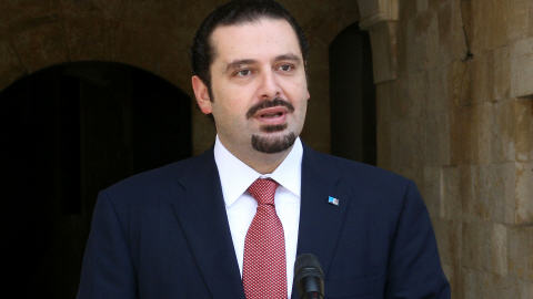 Le premier ministre désigné Saad Hariri