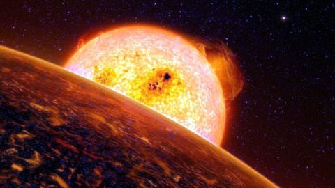 L'exoplanète Corot 7b
