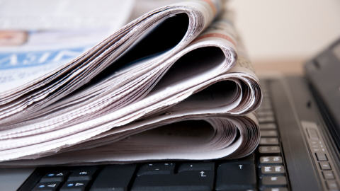 Journaux sur un ordinateur portable