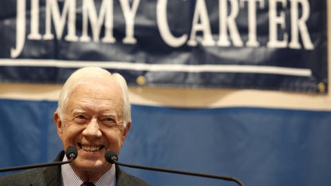 L'ancien président Jimmy Carter