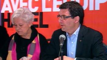 Louise Harel et Benoît Labonté