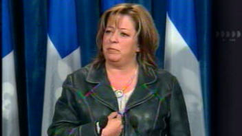 L'ex-chef intérimaire de l'ADQ, Sylvie Roy