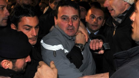 Massimo Tartaglia, l'homme qui a agressé Silvio Berlusconi.