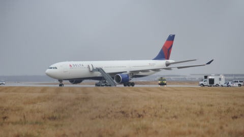 L'avion de Delta Air Lines