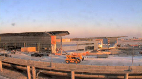 Travaux à l'aéroport de Winnipeg