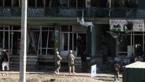 Des soldats américains à Gardez, en décembre 2009