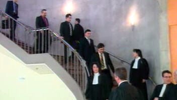 Avocats au palais de justice