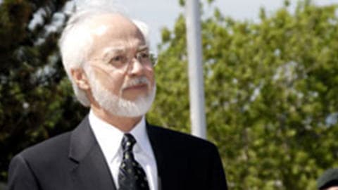 Le lieutenant-gouverneur Pierre Duchesne à la Citadelle de Québec, à l'occasion de son entrée en fonction, en 2007