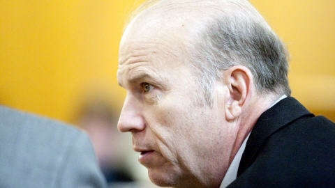 Scott Roeder, reconnu coupable du meurtre d'un médecin faisant des avortements au Kansas, lors d'une comparution, le 28 janvier 2010.