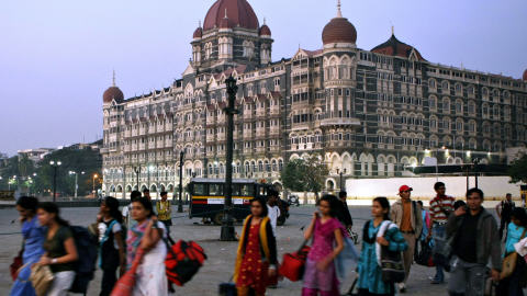 L'hôtel Taj Mahal à Mumbai, en Inde