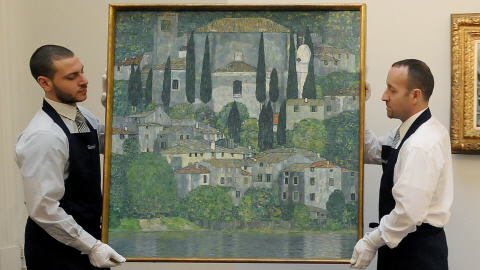 Une toile de Klimt