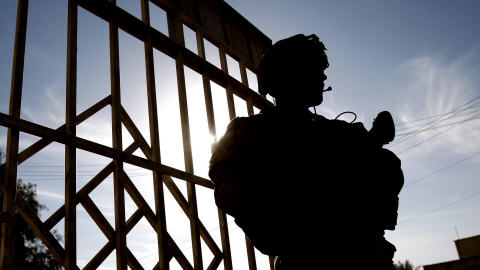 Un soldat canadien à Kandahar