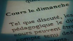Extrait d'une des lettres envoyées par les directions des écoles juives