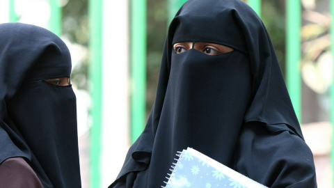Femmes portant le niqab
