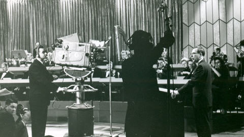 Inauguration de la station CBWFT le 24 avril 1960