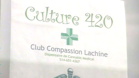 Club Culture 420, dans l'arrondissement montréalais de Lachine