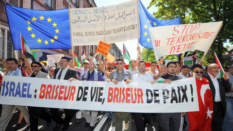 Manifestation antiisraélienne