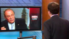 Michel Rocard en entrevue avec Gérald Fllion