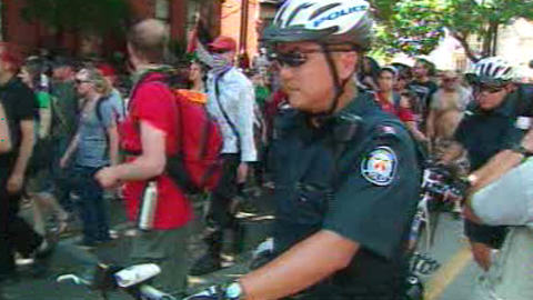 Manifestation anti-G20 à Toronto