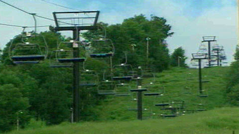 La station de ski Montjoye dans le canton de Hatley