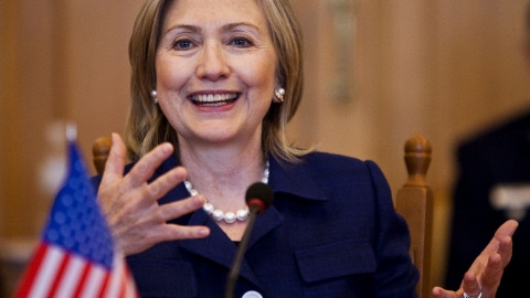 La secrétaire d'État américaine Hillary Clinton