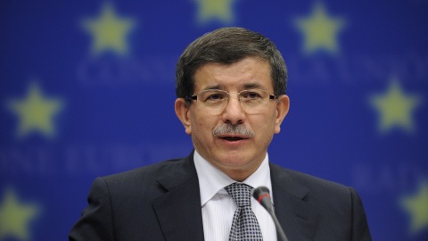 Le ministre turc des Affaires étrangères, Ahmet Davutoglu