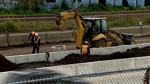 Construction routière