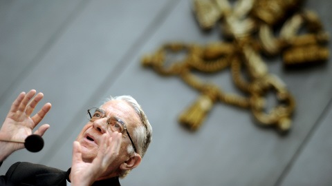 Le porte-parole du Vatican, le père Federico Lombardi