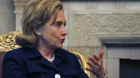 La secrétaire d'État Hillary Clinton