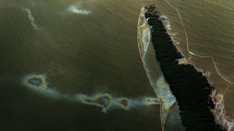 Nappe de pétrole dans le golfe du Mexique (archives)