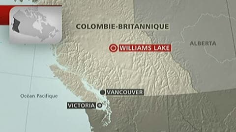 Carte de la Colombie-Britannique