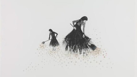 <i>24 Hours Shift</i>, photolithographie de Véronique M. La Perrière