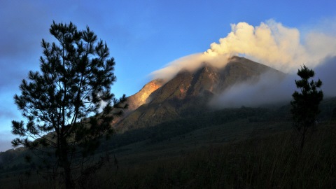 Le volcan Sinabung