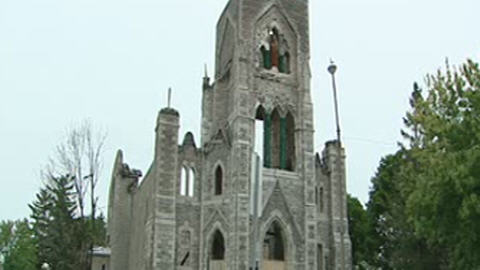 L'église St-Paul du secteur Aylmer a été détruite par les flammes en juin 2009